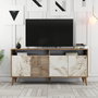 Hanah Home Milan 160 - Nogal y mármol blanco